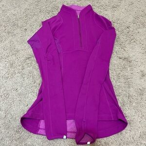 Lululemon Purple Quarter-Zip Pullover